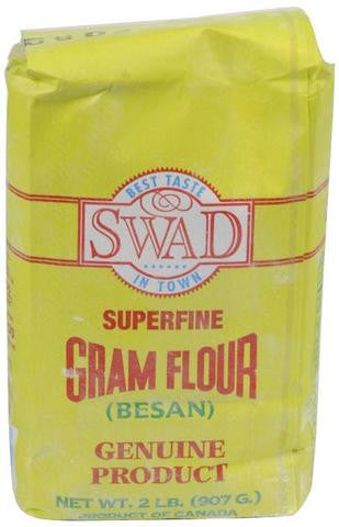 Swad Superfine Gram Flour (Besan) 2 LB (907 Grams)
