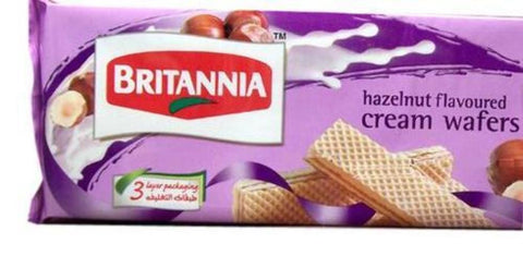 Britannia Hazelnut Flavoured Cream Wafers 6 OZ