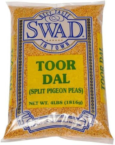 Swad Toor Dal (Split Pigeon Peas) 4 LB (1.816 KG)