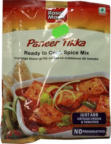 Rasoi Magic Paneer Tikka Ready to Cook Spice Mix 50 Grams (1.76 OZ)