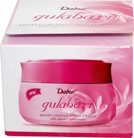 Dabur Gulabari Moisturising Cold Cream with Natural Rose Extract 60 Gm