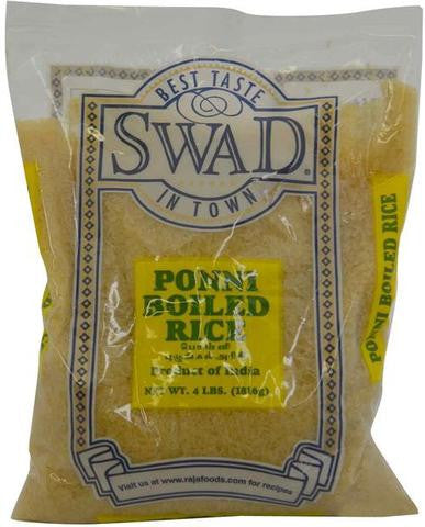Swad Ponni Boiled Rice 4 LB