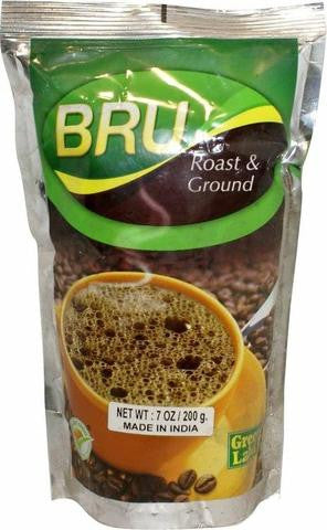 Bru Green Label Roast & Ground Coffee 7 OZ (200 Grams)