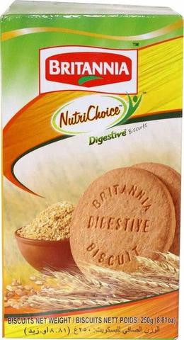 Britannia Nutri Choice Digestive Biscuit 250 Grams (8.81 OZ)