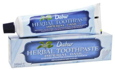 Dabur Herbal Toothpaste Imperial Basil Tulsi