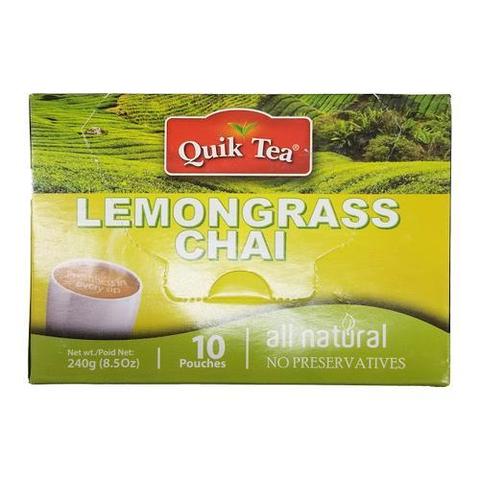 Quik Tea Lemongrass Chai 8 OZ (241 Grams)