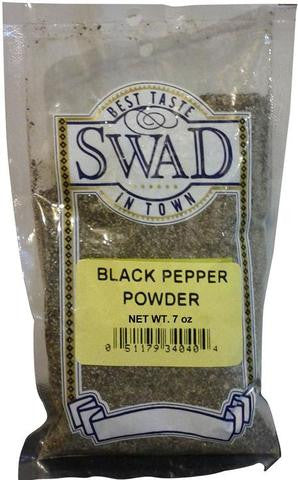 Swad Black Pepper Powder 7 OZ (200 Grams)