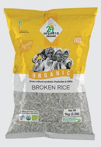24 Mantra Broken Rice 10 LB (4535 Grams)