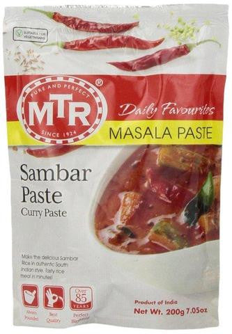 MTR Sambar Paste (Curry Paste) 200 Grams (7.05 OZ)