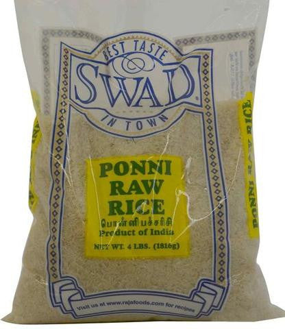 Swad Ponni Raw Rice 4 LB