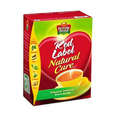 Brooke Bond Red Label Natural Care Tea with Ayurveda Spice Mix, 17.6 oz (500g)