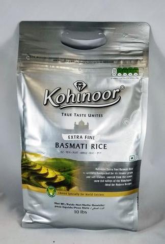 Kohinoor Silver Basmati Rice 10 LB (4535 Grams)