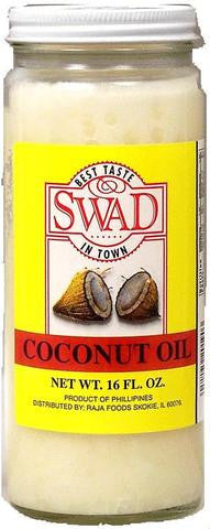 Swad Coconut Oil 1 LB (16 FL.OZ) 454 Grams