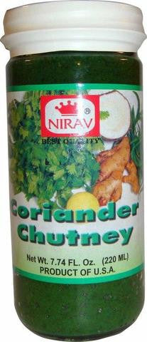 Nirav Coriander Chutney 229 Grams