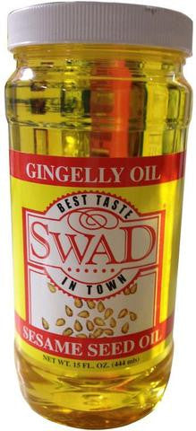 Swad Gingelly Oil (Sesame Seed Oil) 15 FL.OZ (444 ML)