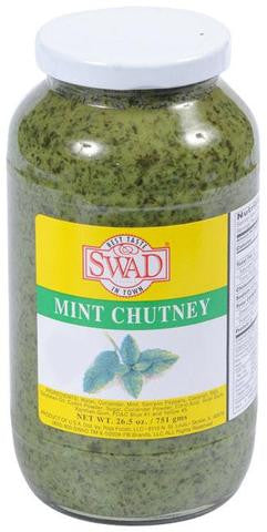 Swad Mint Chutney 26.5 OZ (751 Grams)