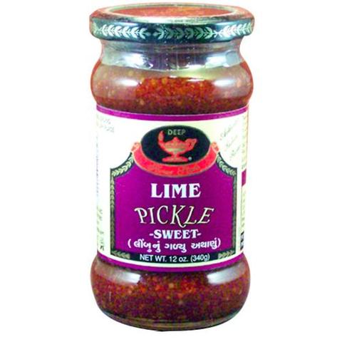 Deep Sweet Lime Pickle 12 OZ (340 Grams)