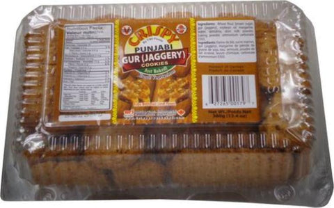 Twi Foods Crispy Punjabi Gur (Jaggery) Cookies 13.4 OZ (380 Grams)