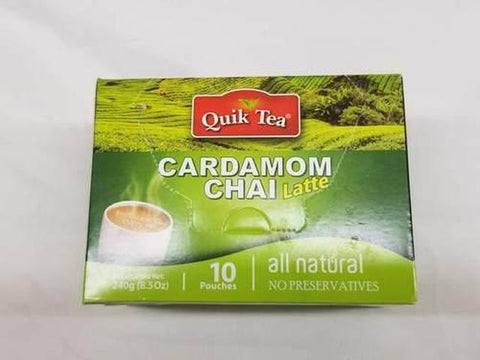 Quik Tea Cardamom Chai 8 OZ (241 Grams)