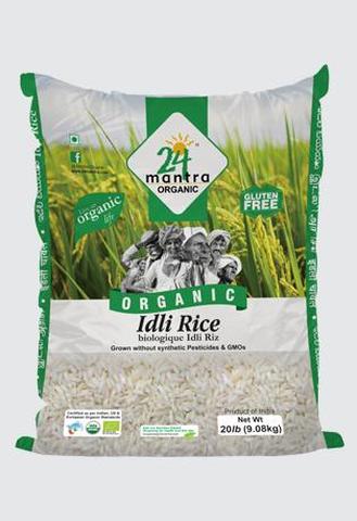 24 Mantra Idli Rice 10 LB (4535 Grams)