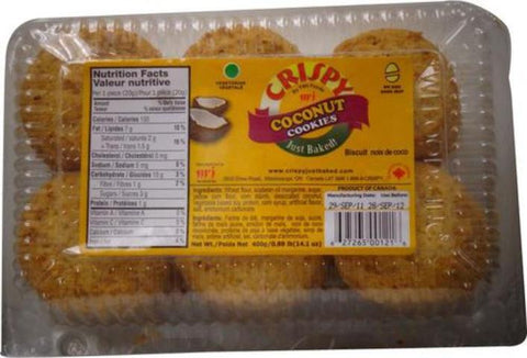 Twi Foods Crispy Coconut Cookies 0.88 LB (14.1 OZ) 400 Grams