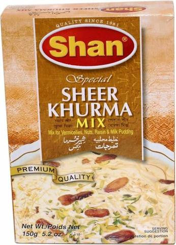 Shan Special Sheer Khurma Mix 150 Grams (5.2 OZ)