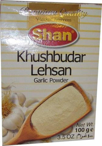Shan Khushbudar Lehsan Garlic Powder 100 Grams (3.5 OZ)