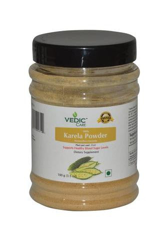 Vedic Care 100% Karela Powder (Dietary Supplement) 3.5 OZ