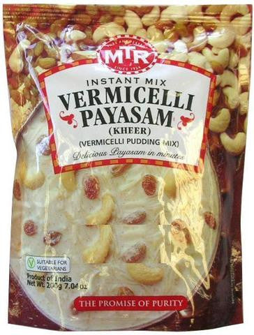 MTR Instant Mix Vermicelli Payasam (Kheer) 200 Grams (7.04 OZ)