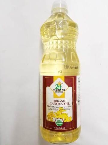 24 Mantra Canola Oil 32 OZ (907 Grams)