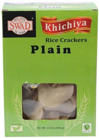 Swad Khichiya Plain Crackers 14 OZ