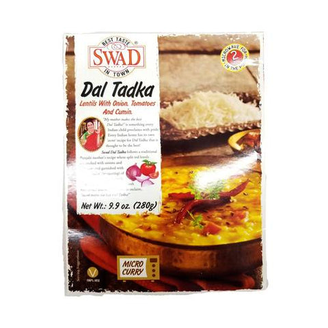 Swad Dal Tadka Lentils with Onions Tomatoes & Cumin 9.9 OZ (280 Grams)