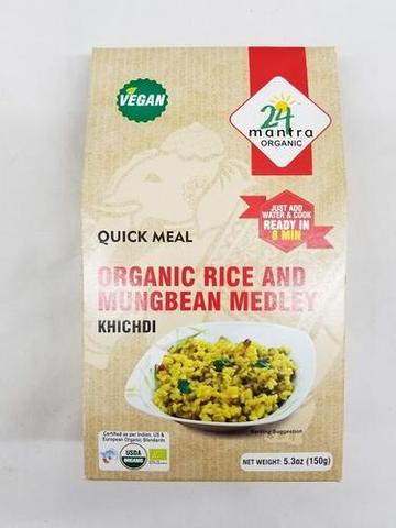 24 Mantra Rice & Mung Bean Medley (khichdi) 5 OZ (150 Grams)
