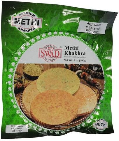Swad Methi Khakhra 7 OZ (200 Grams)