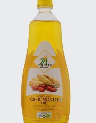 24 Mantra Organic Peanut Oil 32 OZ (907 Grams)