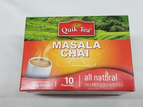 Quik Tea Masala Chai 8 OZ (241 Grams)