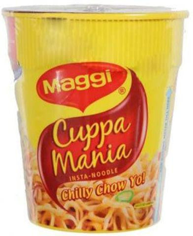 Maggi Cuppa Mania Insta-Noodle Chilly Chow Yo! 2.45 OZ (70 Grams)