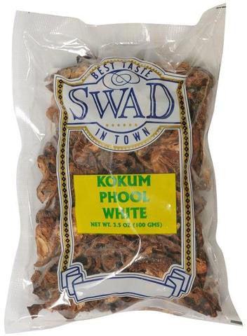 Swad Kokum Phool White 3.5 OZ (100 Grams)
