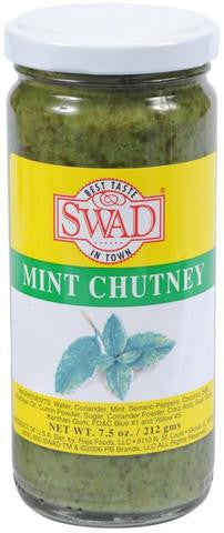 Swad Mint Chutney 7.5 OZ (212 Grams)