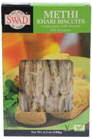 Swad Methi Khari Biscuits 180 Grams