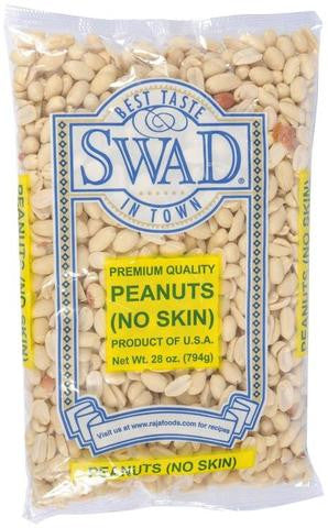 Swad Peanuts No Skin 28 OZ