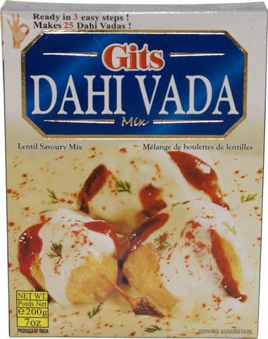 Gits Dahi Vada Mix 200 Grams (7 OZ)