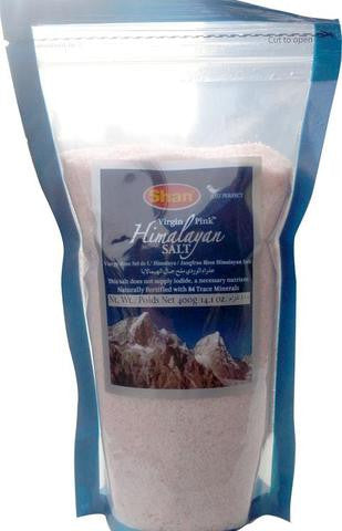 Shan Himalayan Virgin Pink Salt 400 Grams