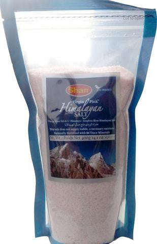 Shan Himalayan Virgin Pink Salt 400 Grams