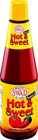 Swad Hot & Sweet Sauce 17.6 OZ (500 Grams)