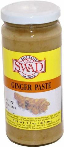 Swad Ginger Paste 7.5 OZ (212 Grams)