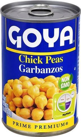 Goya Chick Peas 15 OZ (439 Grams)