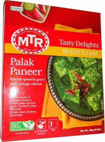 MTR Palak Paneer Spiced Spinach Gravy with Cottage Cheese 300 Grams