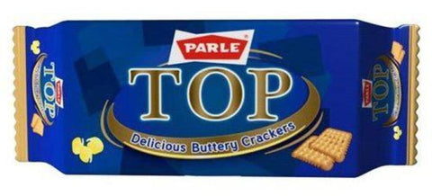 Parle Top Delicious Buttery Crackers 100 Grams (3.5 OZ)