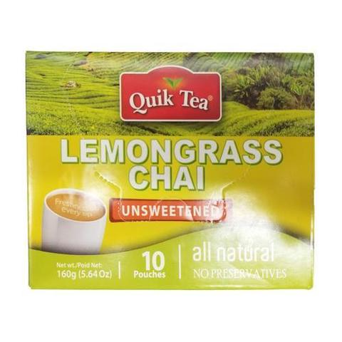 Quik Tea Unsweet Lemongrass Chai 5 OZ (159 Grams)
